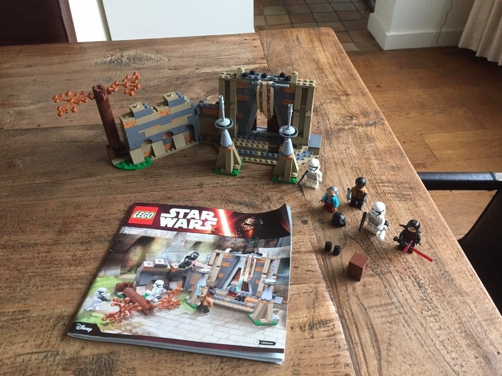 Lego Star Wars 75139 Battle on Takodana, Compleet, Star Wars, Lego, Ophalen of Verzenden