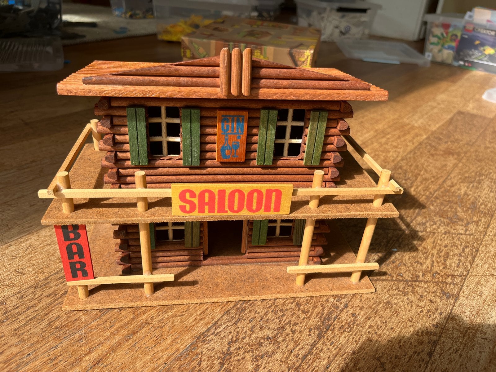 Vintage Western-Style Saloon model - Voor verzamelaars, Ophalen of Verzenden, Zo goed als nieuw, Jongen of Meisje