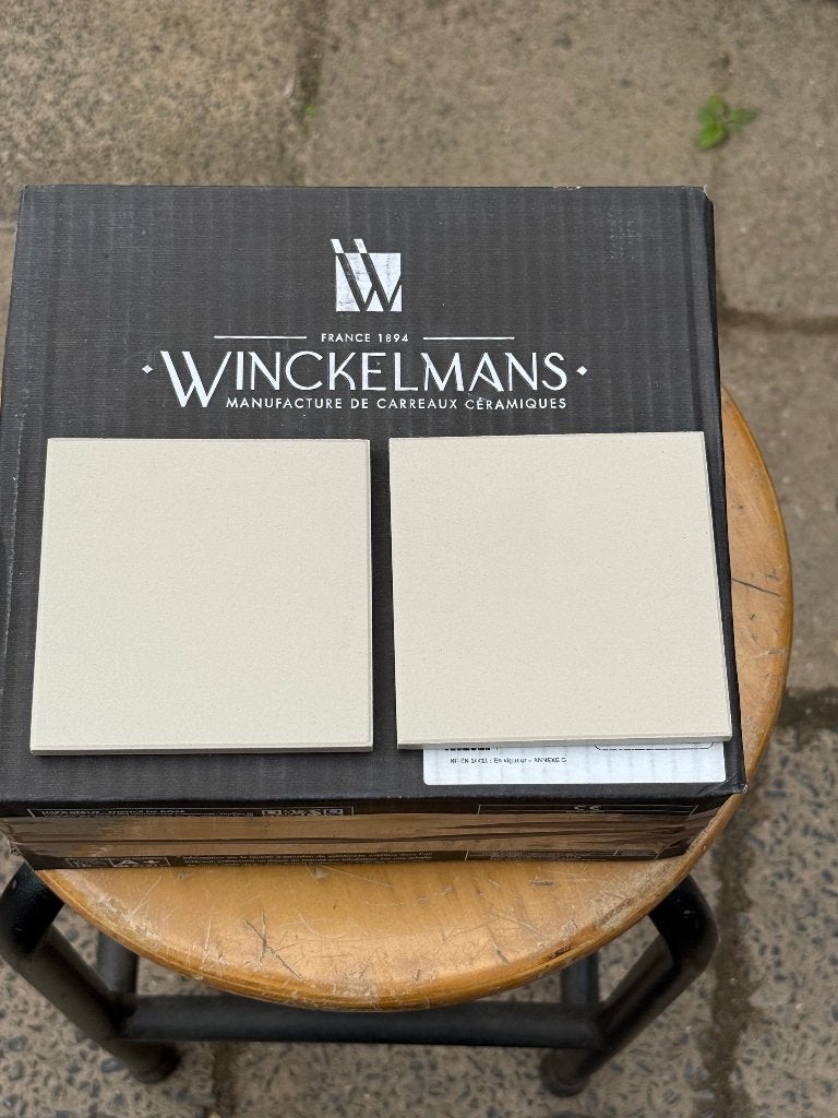 winckelmans tegels wit 10X10 Bau, Doe-het-zelf en Verbouw, Ophalen, Nieuw, Minder dan 20 cm, Minder dan 20 cm