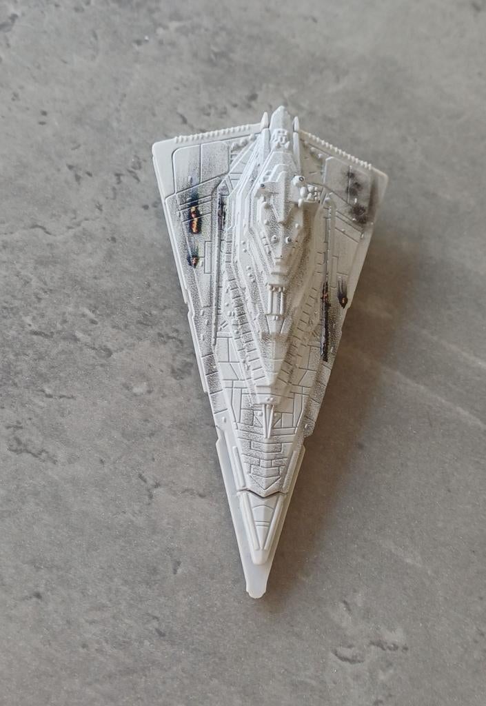 Star Wars Star Destroyer blast attack battle damage, Verzamelen, Star Wars, Ophalen, Nieuw, Actiefiguurtje