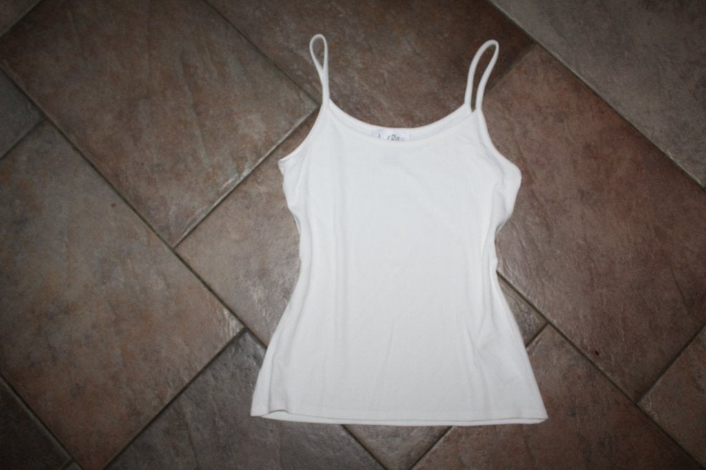 Joseph Ribkoff vlot creme stretch top mt 36 valt mt M, Maat 38/40 (M), Verzenden, ., Beige