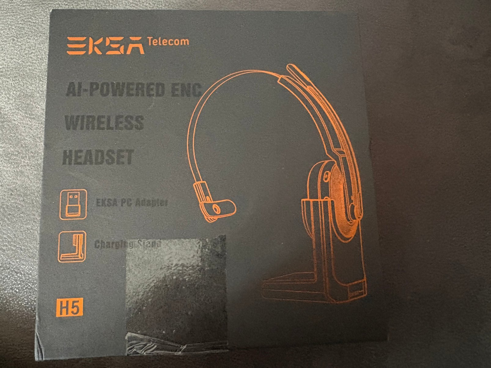 Eksa headset pc adapter h5 draadloos, Ophalen of Verzenden, Nieuw