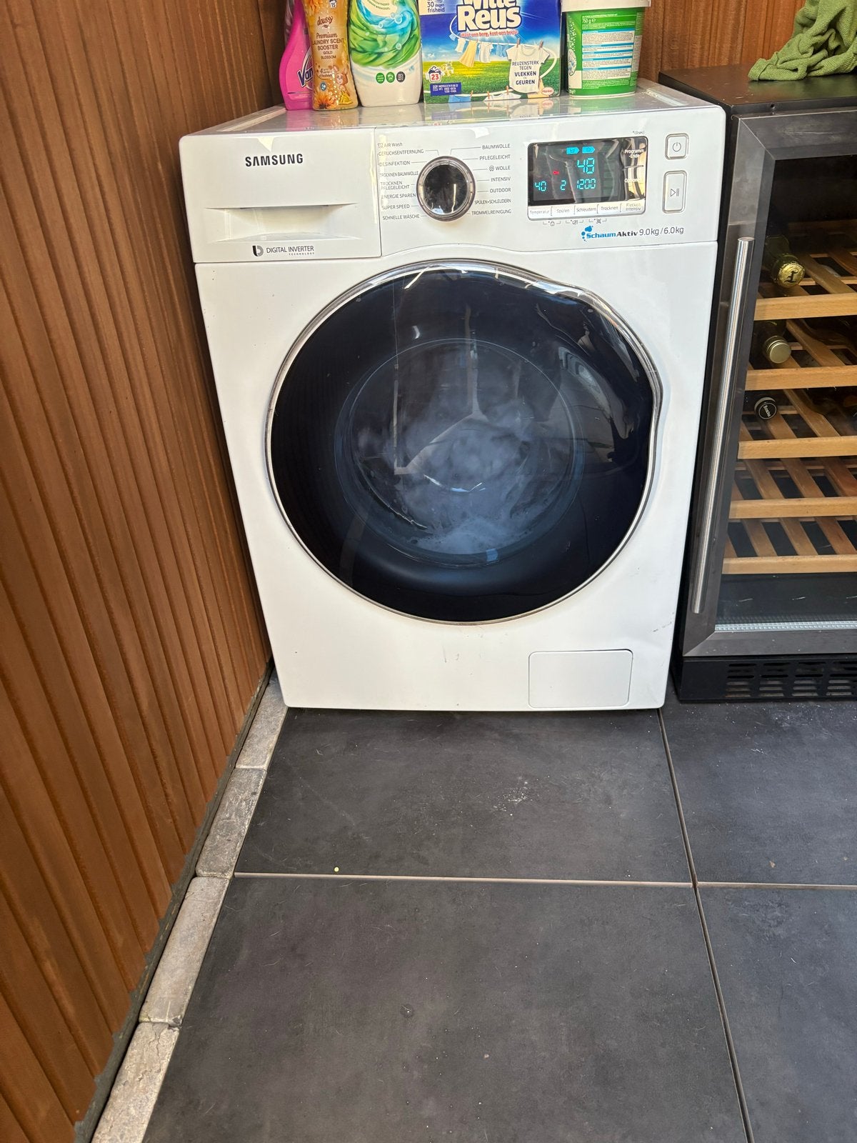 Samsung Wasmachine 9kg/6kg - Zo goed als nieuw