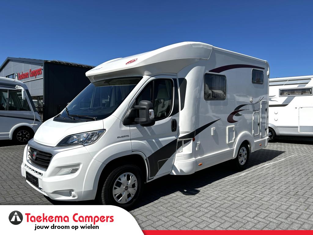 Eura Mobil Profila T 590 FB Dwarsbed/Euro-5/2015/5.99m/131pk, Caravans en Kamperen, Campers, Fiat, Tot en met 2, Bedrijf, 5 tot 6 meter