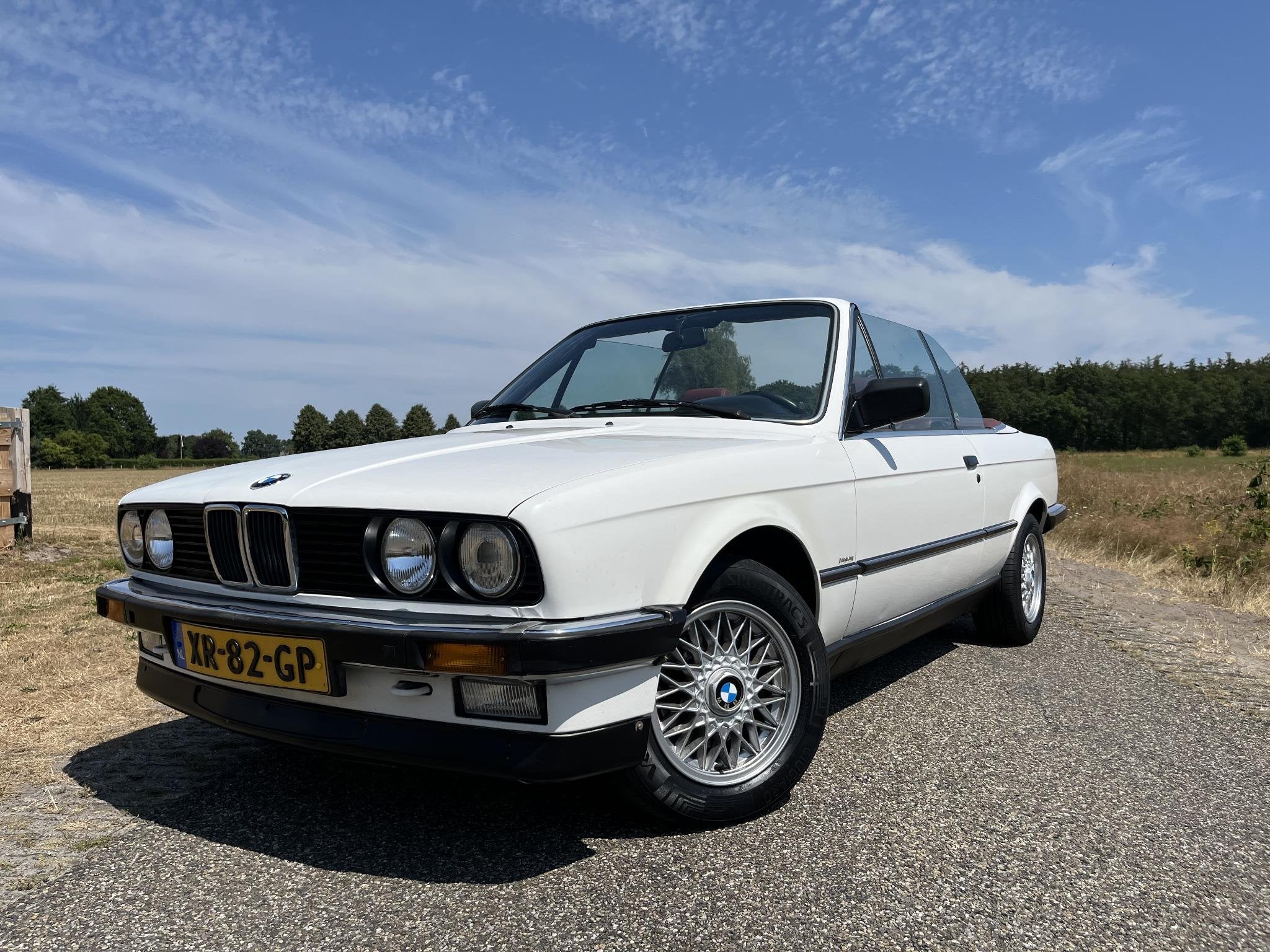 BMW 3-serie Cabrio 320i 6-Cilinder ORIGINEEL NL! AIRCO UNIEK, Automaat, Wit, Origineel Nederlands, 3-Serie