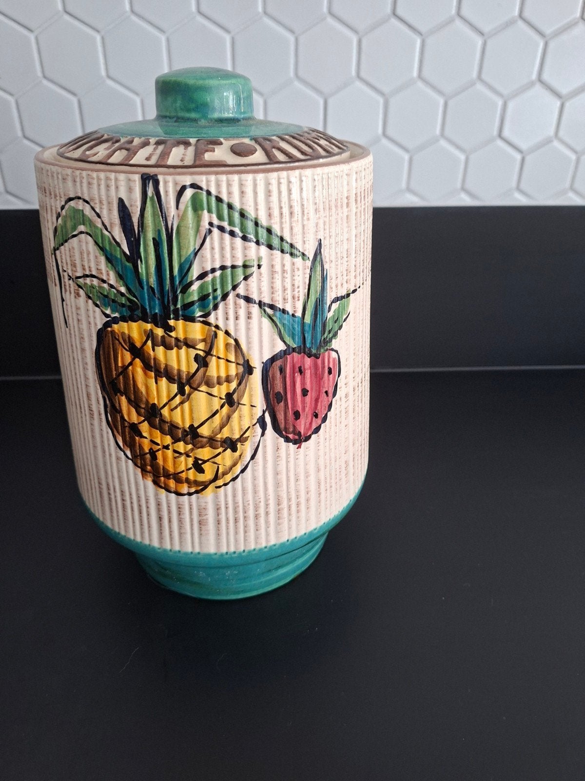 Vintage West Germany Rumtopf Pot - Vruchtenrum, Antiek en Kunst, Ophalen of Verzenden
