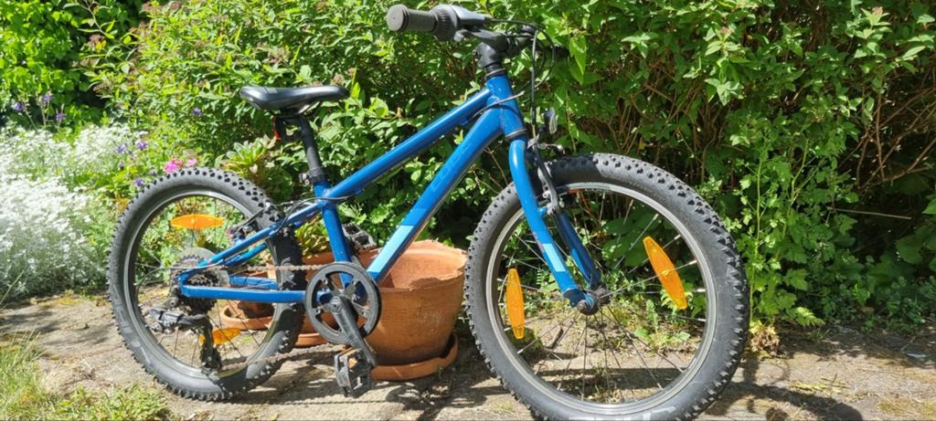 Cube Kinderfiets 20 inch - Blauw, Fietsen en Brommers, Ophalen, Gebruikt, 20 inch of meer