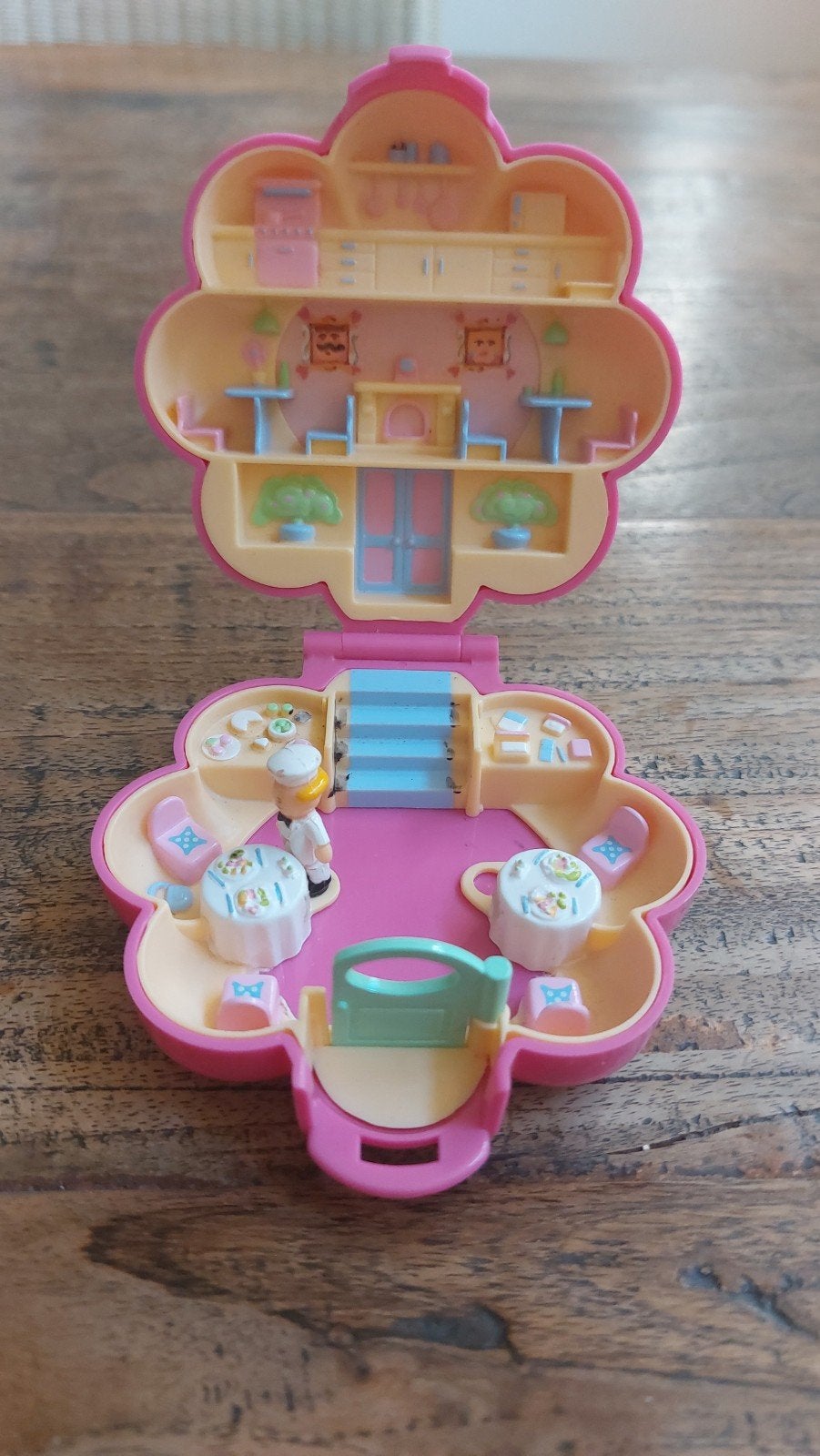 Vintage Polly Pocket Bloem Compact - Bluebird 1990, Ophalen of Verzenden, Gebruikt, Meisje