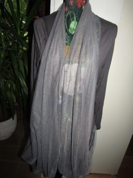 E1487 LOCA mt M nieuw label grijs vest tricot tule, Kleding | Dames, Maat 38/40 (M), Nieuw, Grijs, Loca