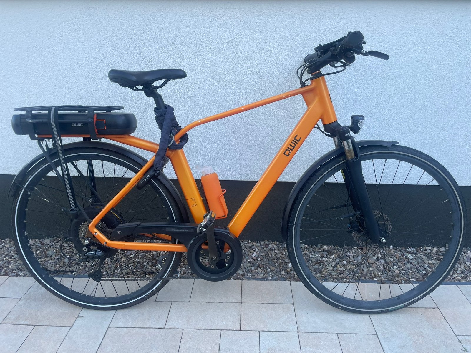 QWIC Performance RD9 EBike/ 625Wh oranje Bosch accu, Fietsen en Brommers, Elektrische fietsen, Ophalen, Qwic, Gebruikt, 51 tot 55 cm