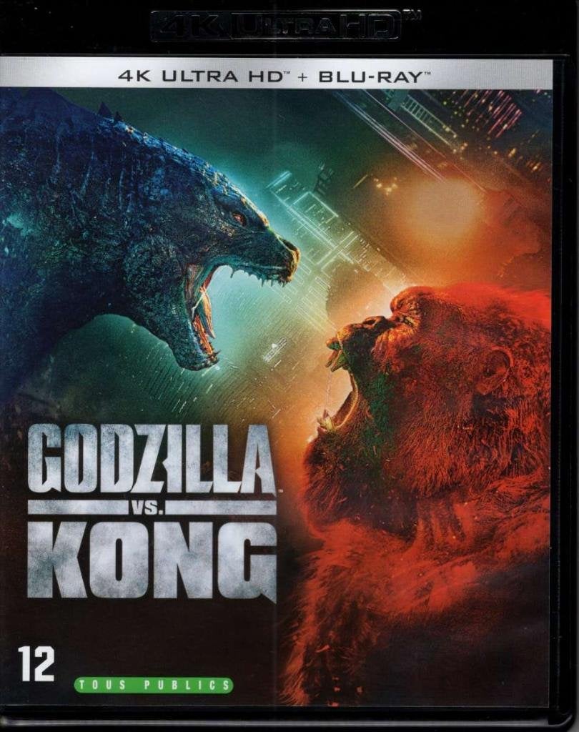 Godzilla vs Kong - 4K Ultra HD + Blu-ray (2021) - NL uitgave, Cd's en Dvd's, Blu-ray, Engels, Verzenden, Actie, Info@warnerbros.com