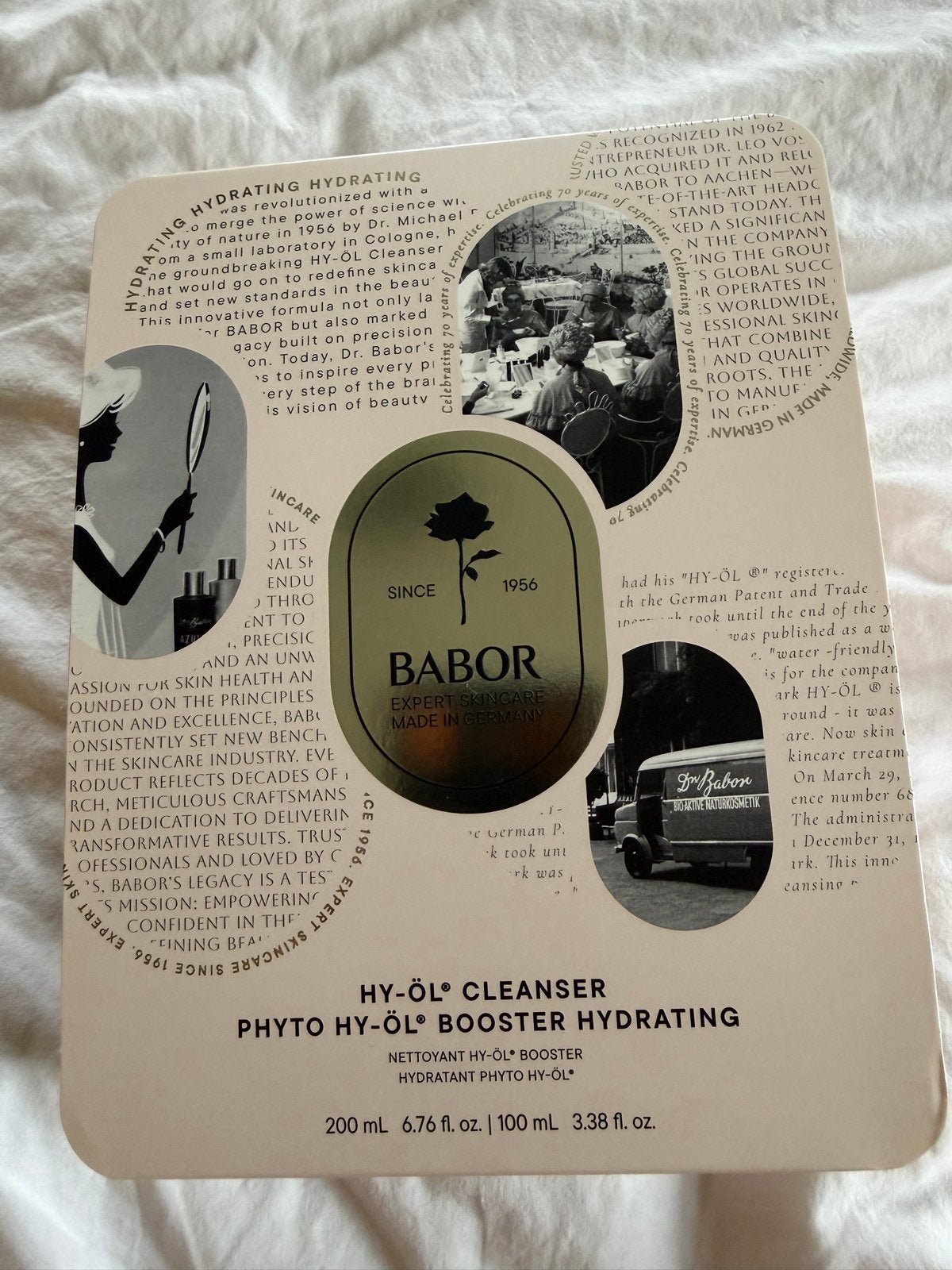 Babor HY-ÖL Cleanser & Phyto HY-ÖL Booster Hydrating Set, Verzenden, Nieuw, Gehele gezicht, Reiniging