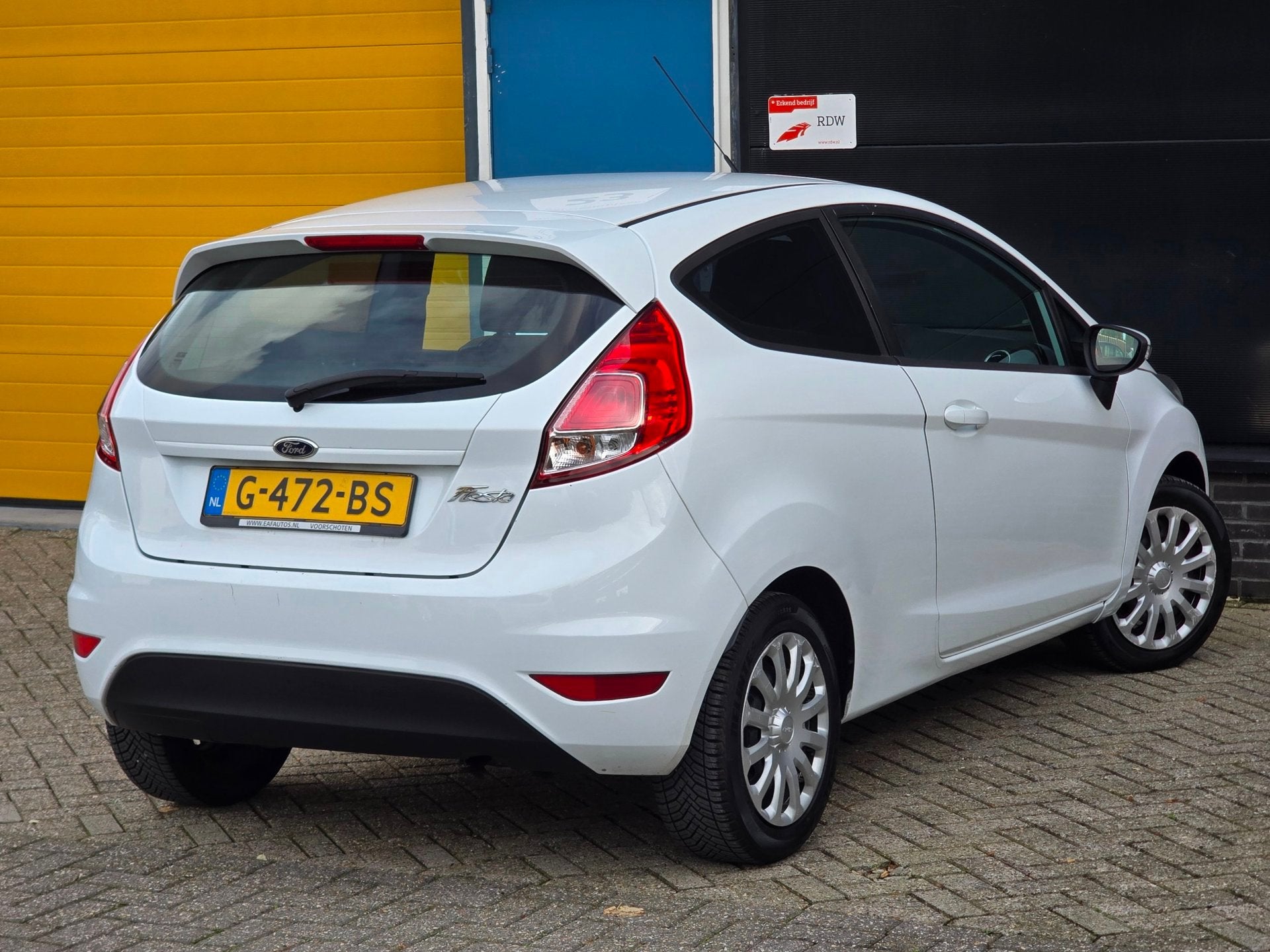 Ford Fiesta 1.5 TDCi / Airco / Elek Ramen / APK / Rijdt Goed, Auto's, Voorwielaandrijving, Verwarmde buitenspiegels, 28 km/l, Gebruikt