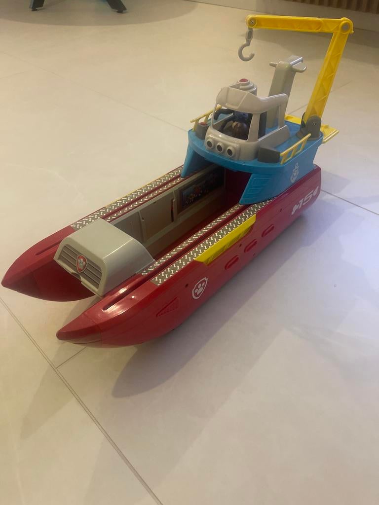 Paw Patrol Sea Patroller Schip, Ophalen of Verzenden, Zo goed als nieuw, Jongen of Meisje