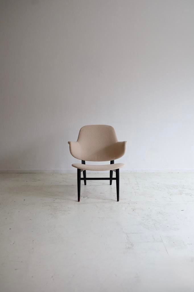 Shell stoel Kofod-Larsen, Christensen and Larsen, Huis en Inrichting, Fauteuils, Ophalen, Minder dan 75 cm, Design, Tijdperk
