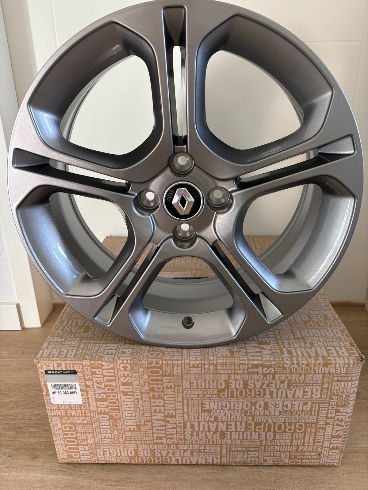 Originele Renault Clio velgen  nieuw, Auto-onderdelen, Banden en Velgen, Ophalen, Velg(en), Nieuw, 17 inch