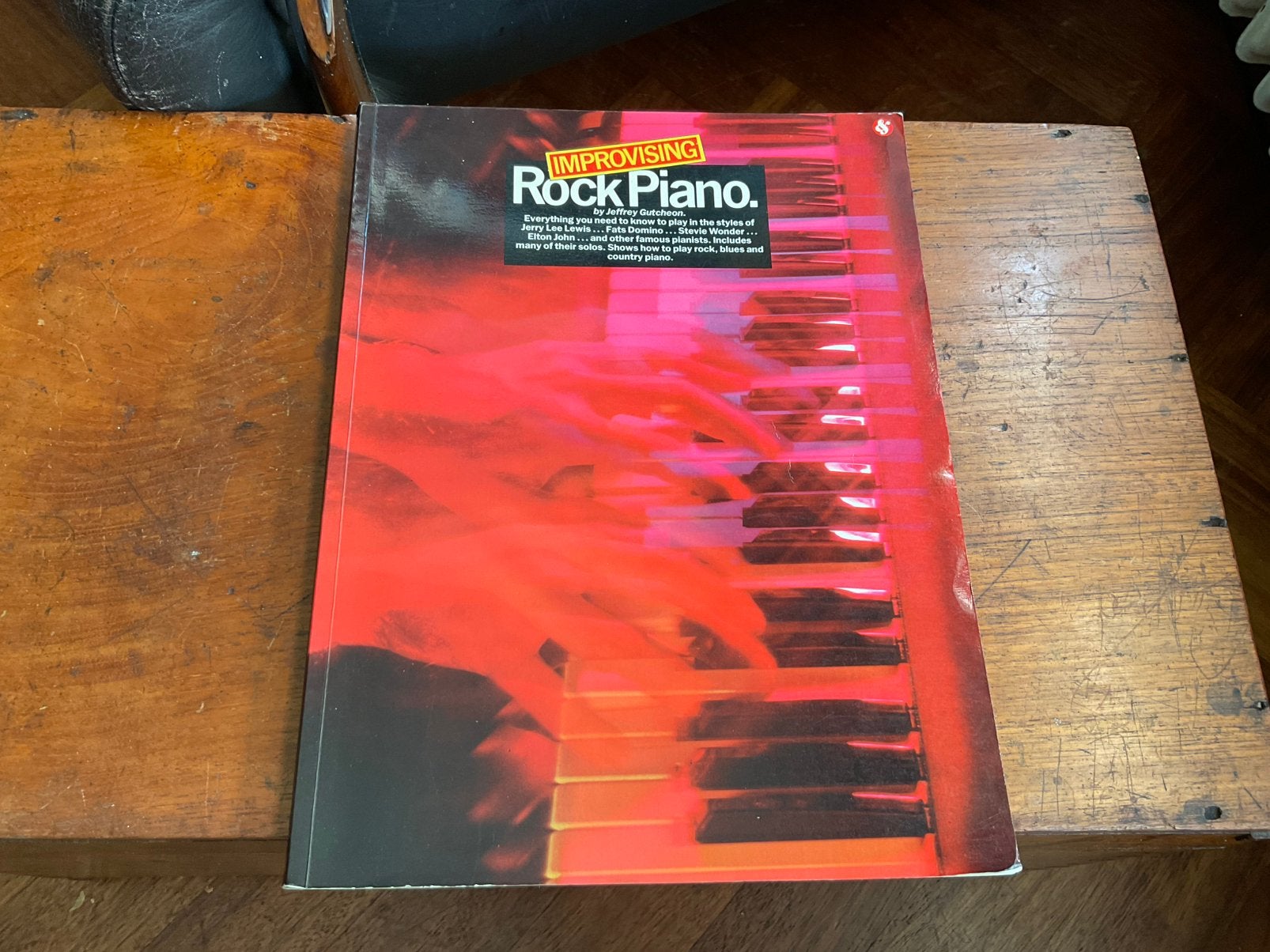 Improvising Rock Piano, by Jeffrey Gutcheon, Ophalen of Verzenden