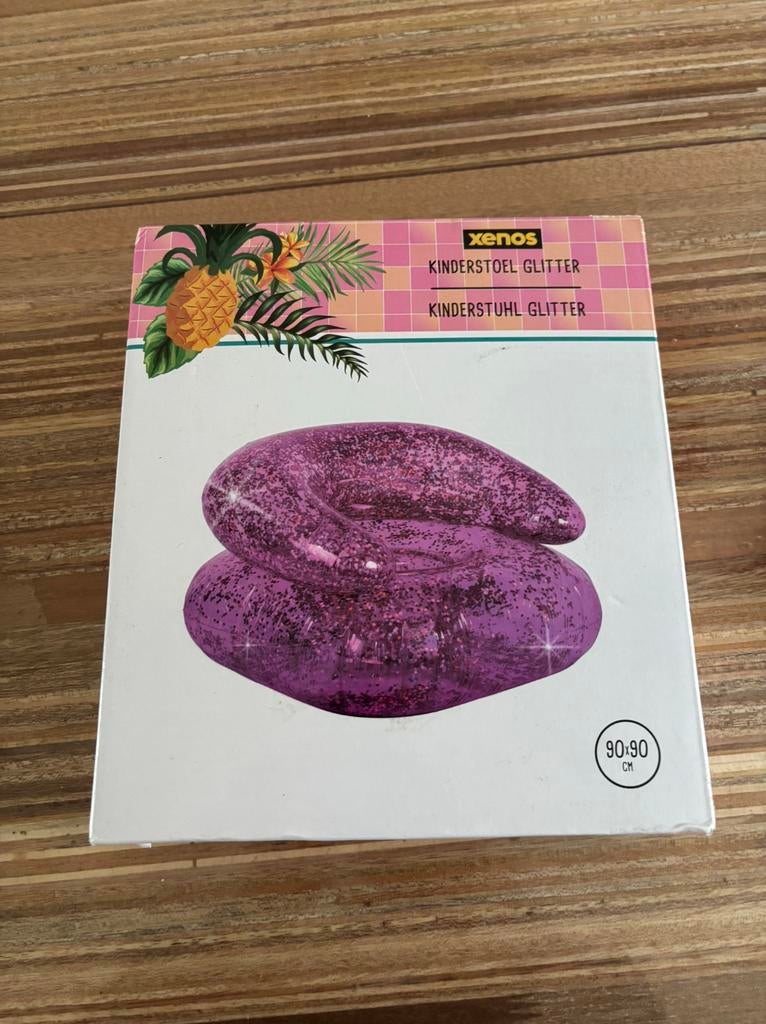 Xenos kinderstoel glitter, Kinderen en Baby's, Ophalen of Verzenden, Nieuw, Stoel(en)
