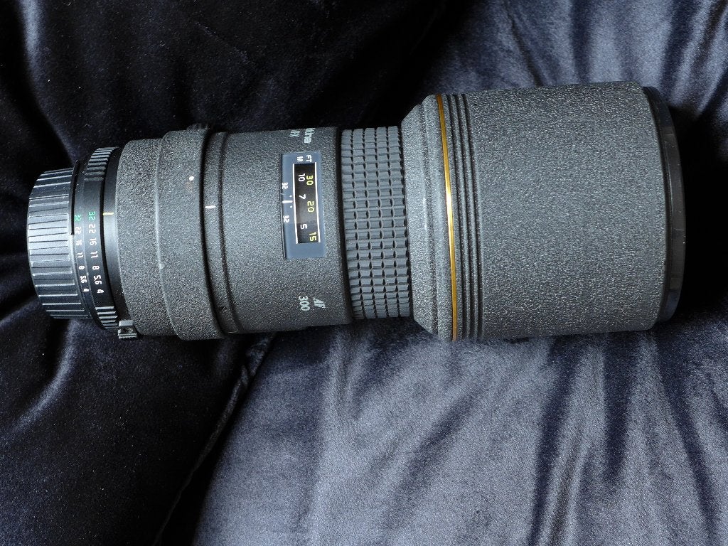 Tokina AT-X 300mm f4 voor Nikon, Ophalen of Verzenden, Gebruikt, Telelens