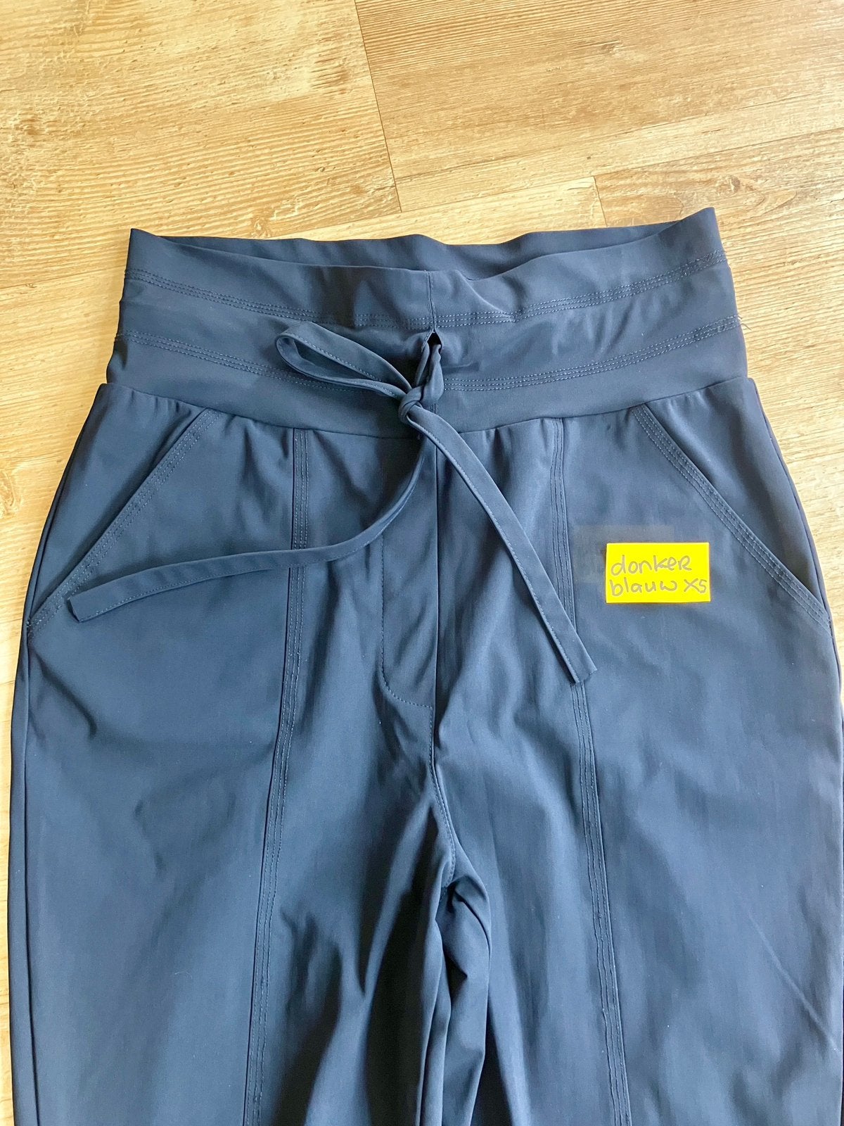 Donkerblauwe broek van Studio Anneloes, maat XS (R1), Ophalen, Studio Anneloes, Blauw, Zo goed als nieuw