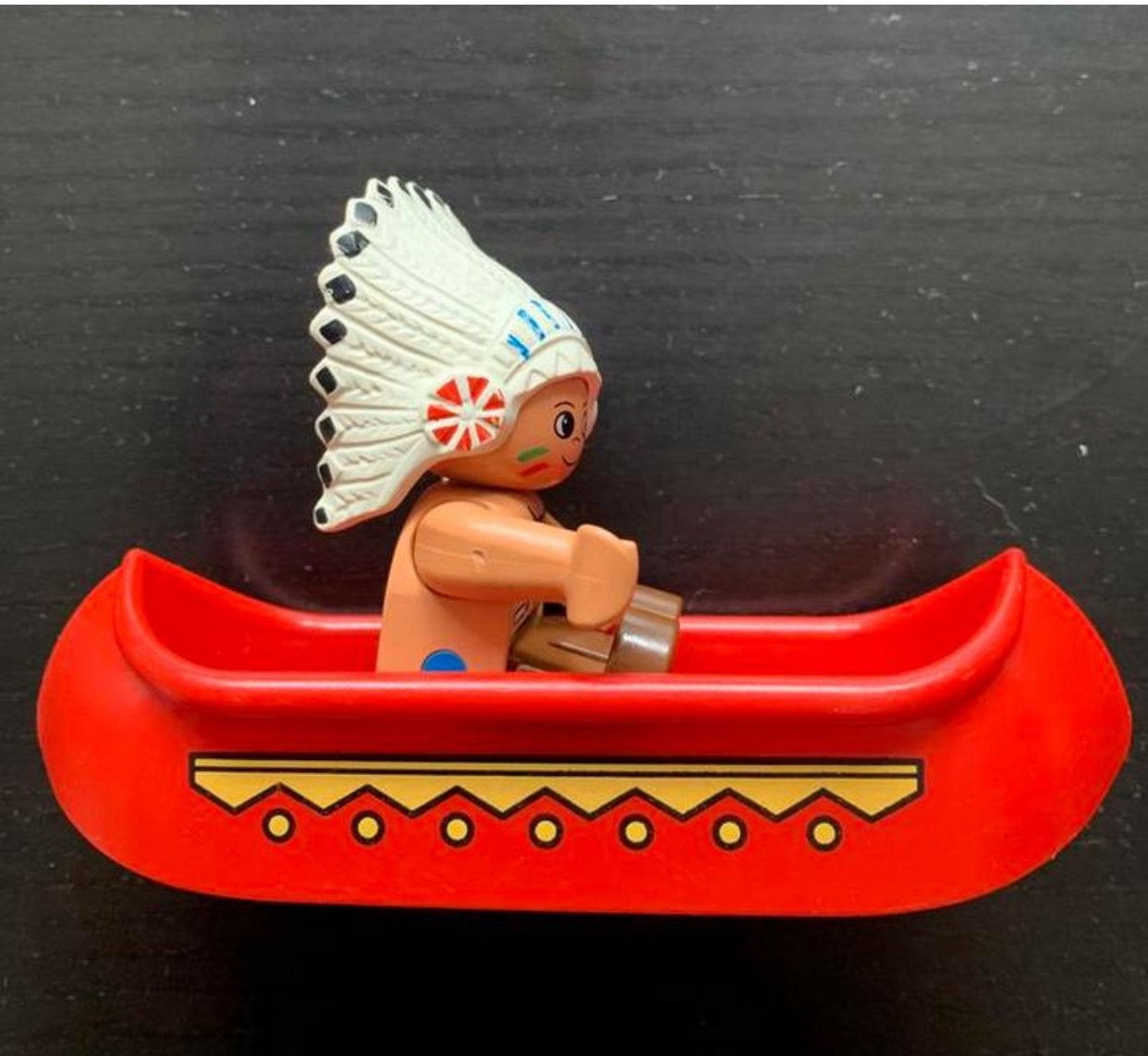 Duplo indiaal in kano, Ophalen of Verzenden, Duplo