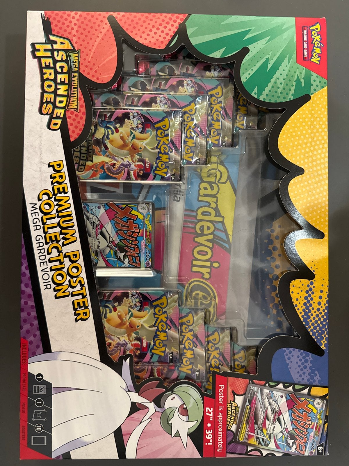 Pokémon Mega Gardevoir Premium Poster Collectie Box, Ophalen of Verzenden, Nieuw, Overige typen