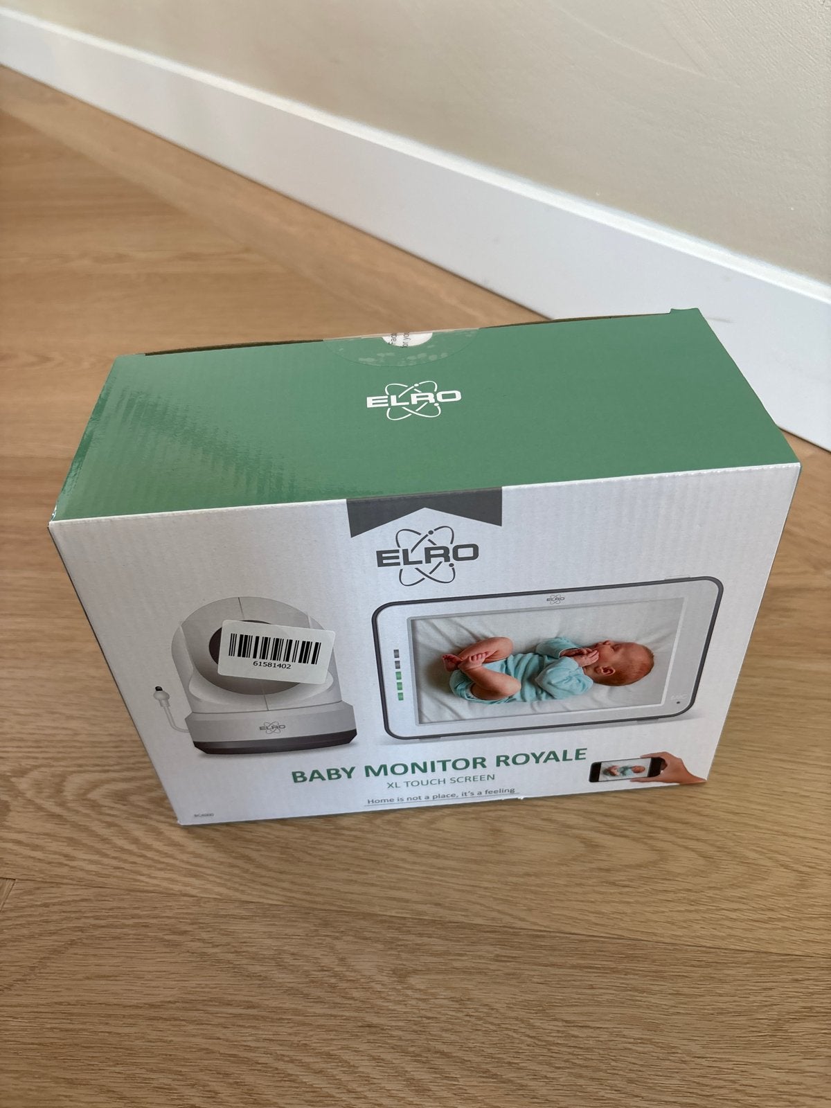 ELRO Babyfoon Royale XL Touch Screen, Kinderen en Baby's, Babyfoons, Ophalen of Verzenden, Nieuw, 250 meter of meer, Camera