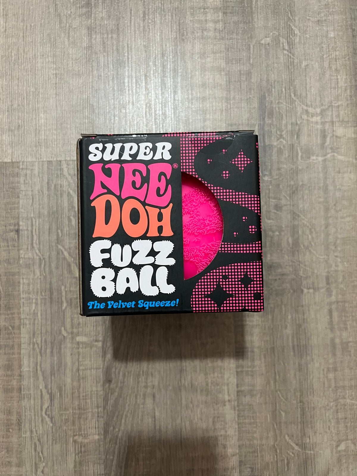 Super NeeDoh Fuzz Ball - Roze Stressbal, Ophalen of Verzenden, Nieuw, Jongen of Meisje