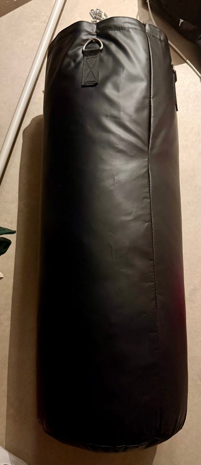 Bokszak, weinig gebruikt. 100 cm lang, gewicht onbekend., Ophalen, Zo goed als nieuw, Bokszak