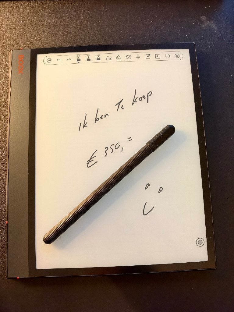 BOOX Note Air 3 (10,3", 64 GB) incl. stylus en hoes, Touchscreen, Ophalen of Verzenden, Zo goed als nieuw, 10 inch of meer