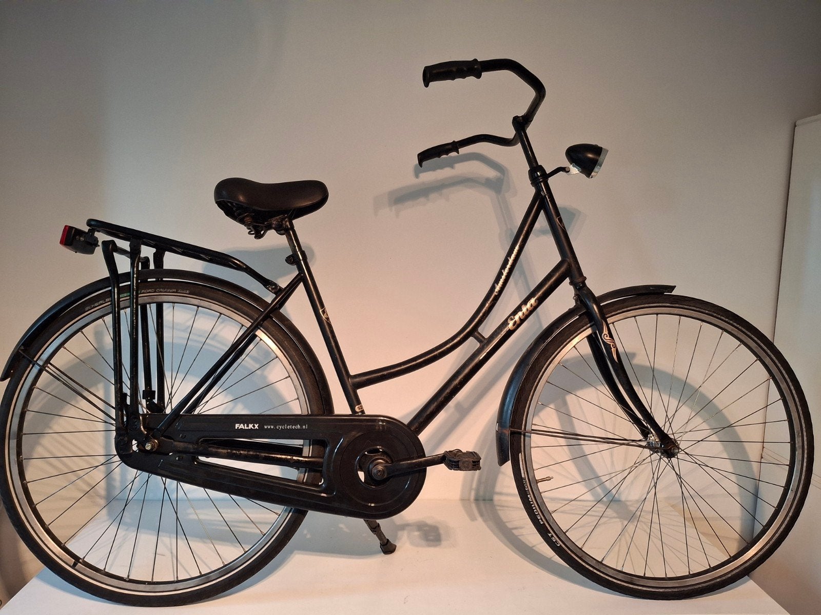 Omafiets 28 inch, Ophalen