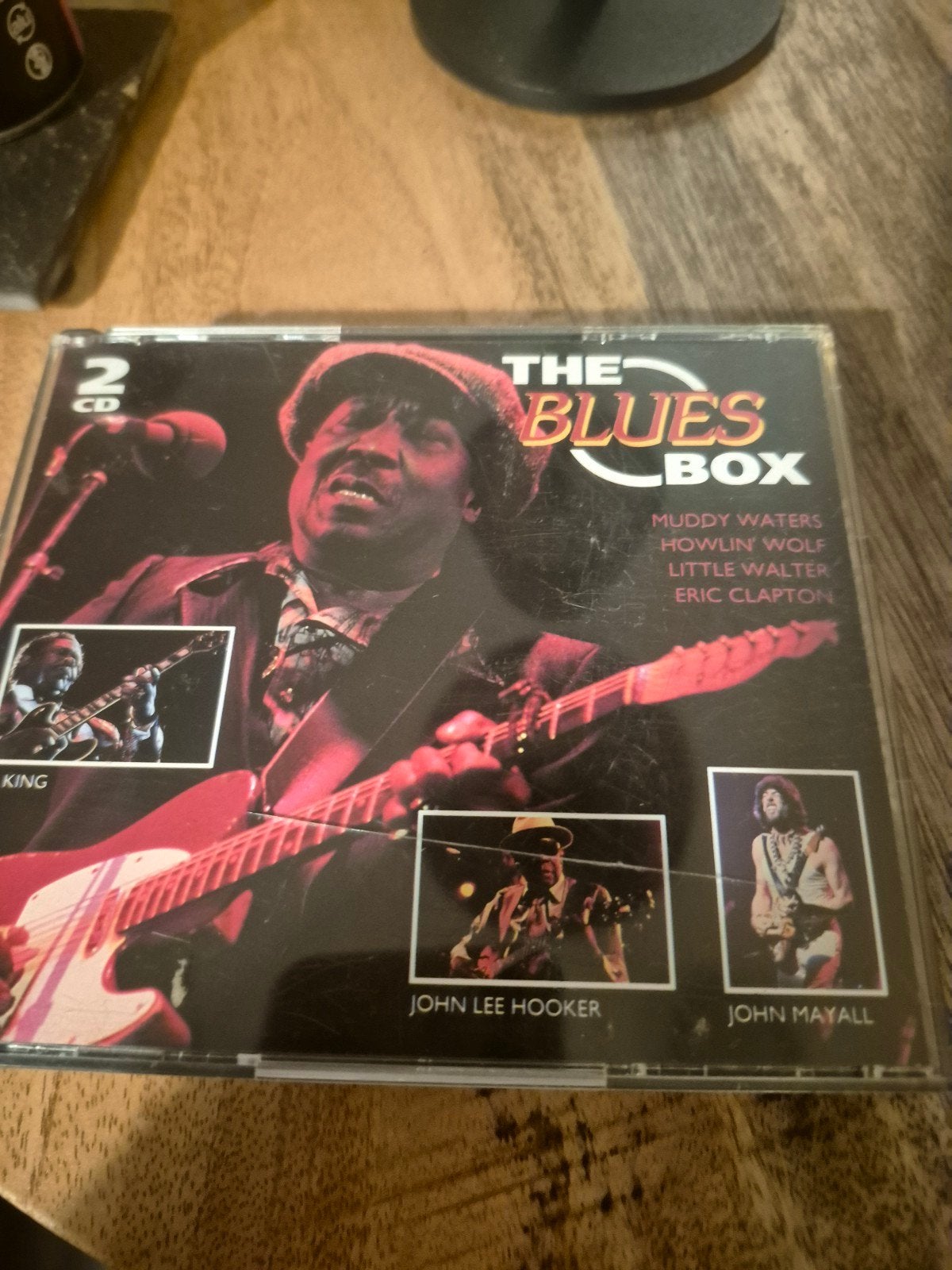 The Blues Box - 2 CD's met legendarische bluesartiesten, Ophalen of Verzenden, Gebruikt, Blues, Verzamelalbum