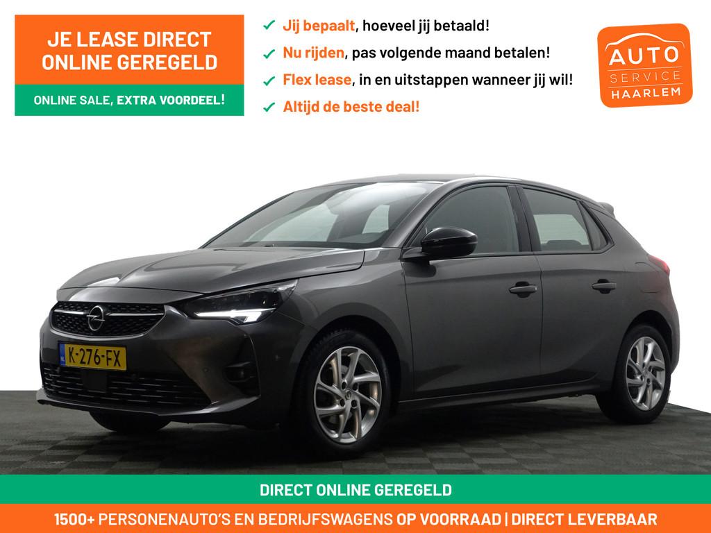 Opel Corsa 1.2 131pk GS Line Aut- 360 Camera, Carplay, Andro, Auto's, Opel, Stof, Gebruikt, 49 €/maand, Origineel Nederlands