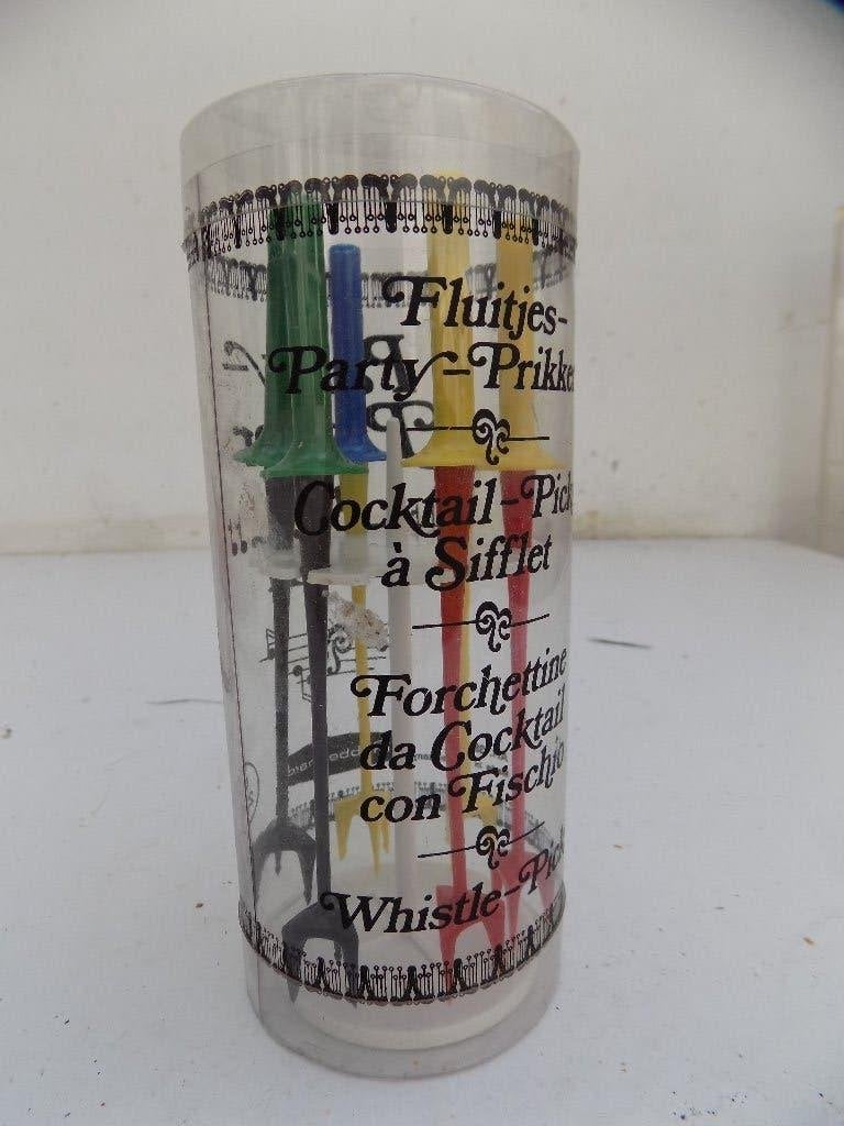 Vintage retro cocktailprickers originele nieuw verpakking, Huis en Inrichting, Ophalen of Verzenden, Nieuw, Kunststof