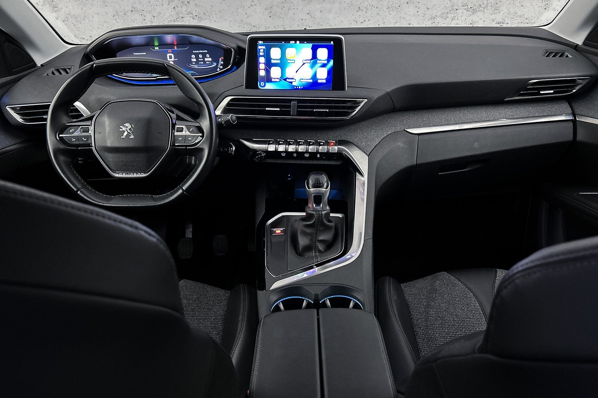 Peugeot 5008 1.2 PureTech Allure | Half leder | Apple Carpla, Auto's, Voorwielaandrijving, 1280 kg, Gebruikt, Met garantie (alle)