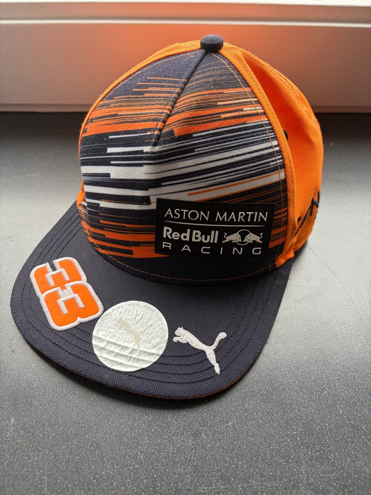 Red Bull Racing Max Verstappen Cap - Youth Maat, Ophalen of Verzenden, Zo goed als nieuw, Pet