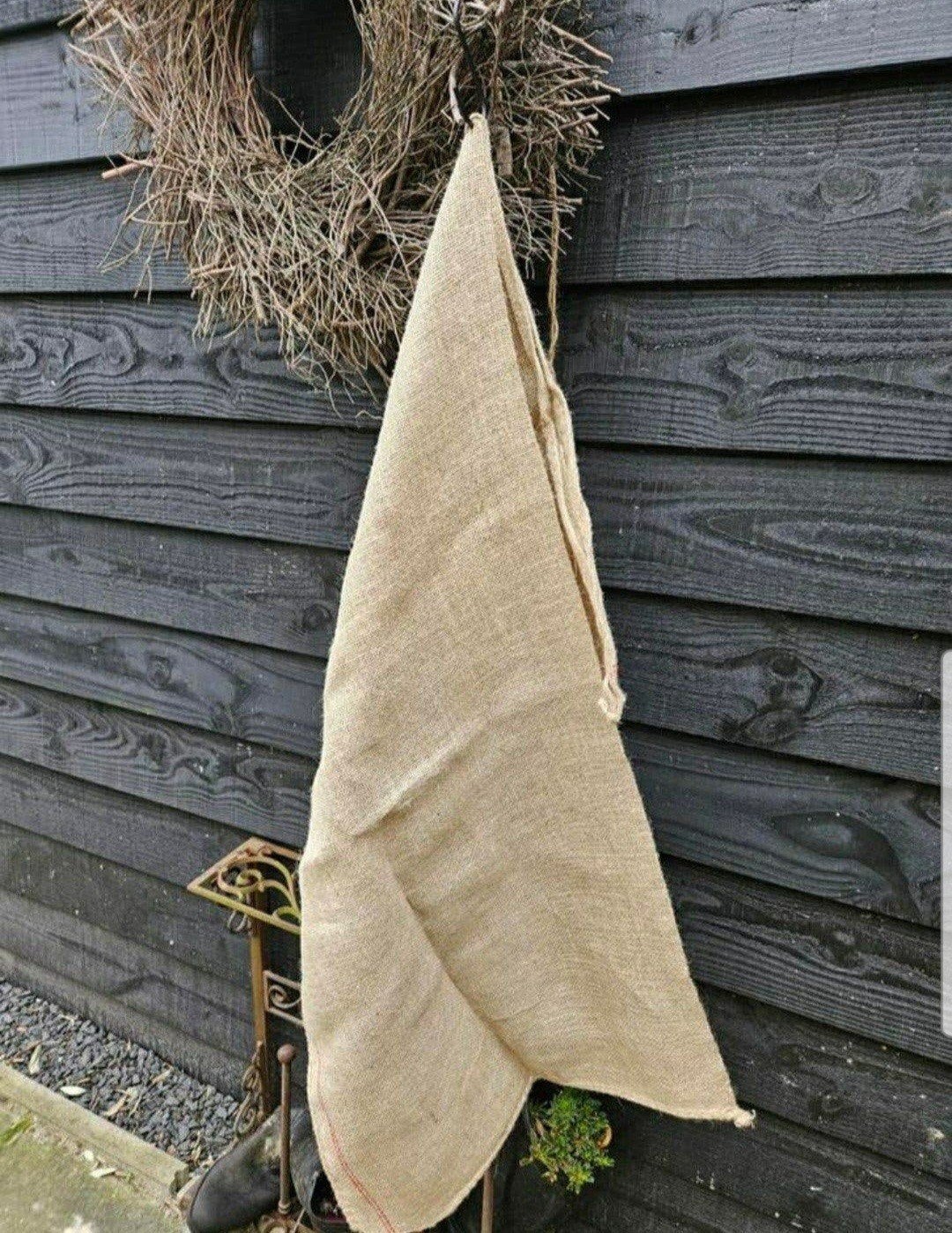 Nieuwe jute zakken 60x110 cm - zaklopen - stof - doek, Bruin, Nieuw, Ophalen of Verzenden, 30 tot 120 cm