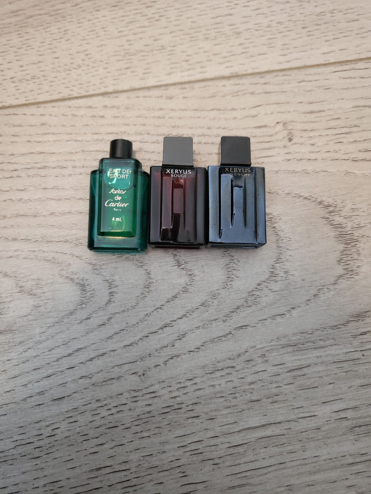 Miniatuur parfumflesjes: Cartier en Givenchy (nieuw), Ophalen of Verzenden, Nieuw
