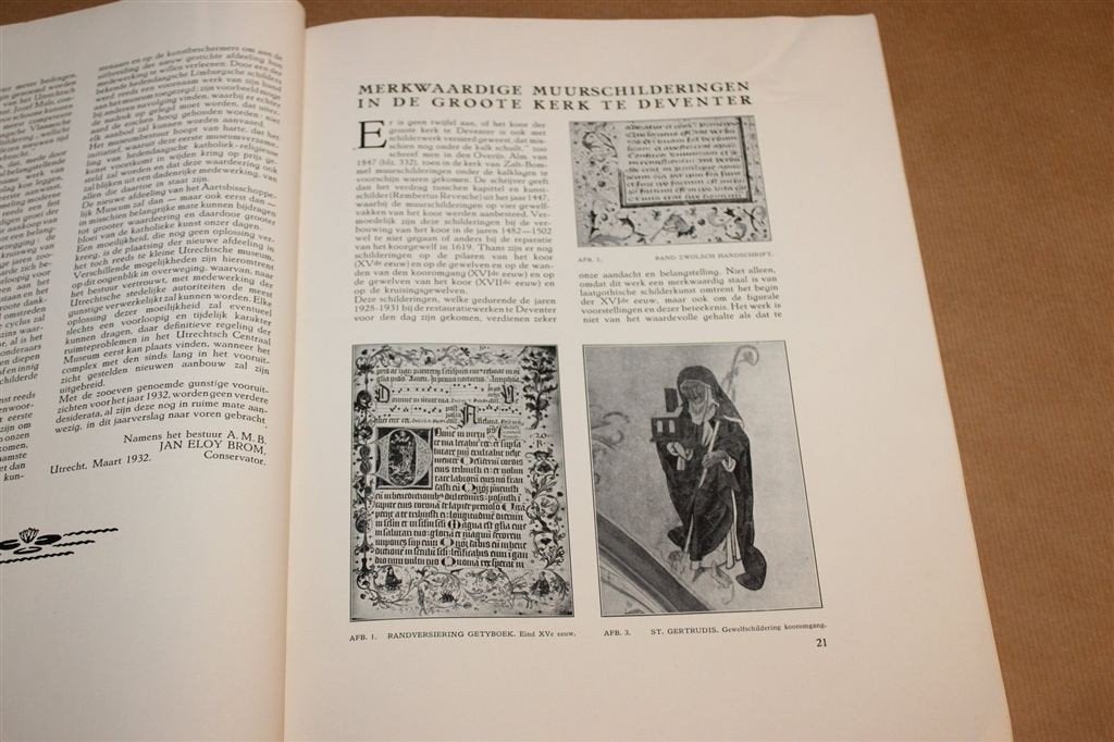 Het Gildeboek 1932 — Kerkelijke Kunst & Muurschilderingen, Ophalen of Verzenden, Gelezen