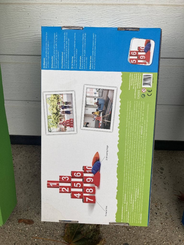 blikgooien, Ophalen, Nieuw