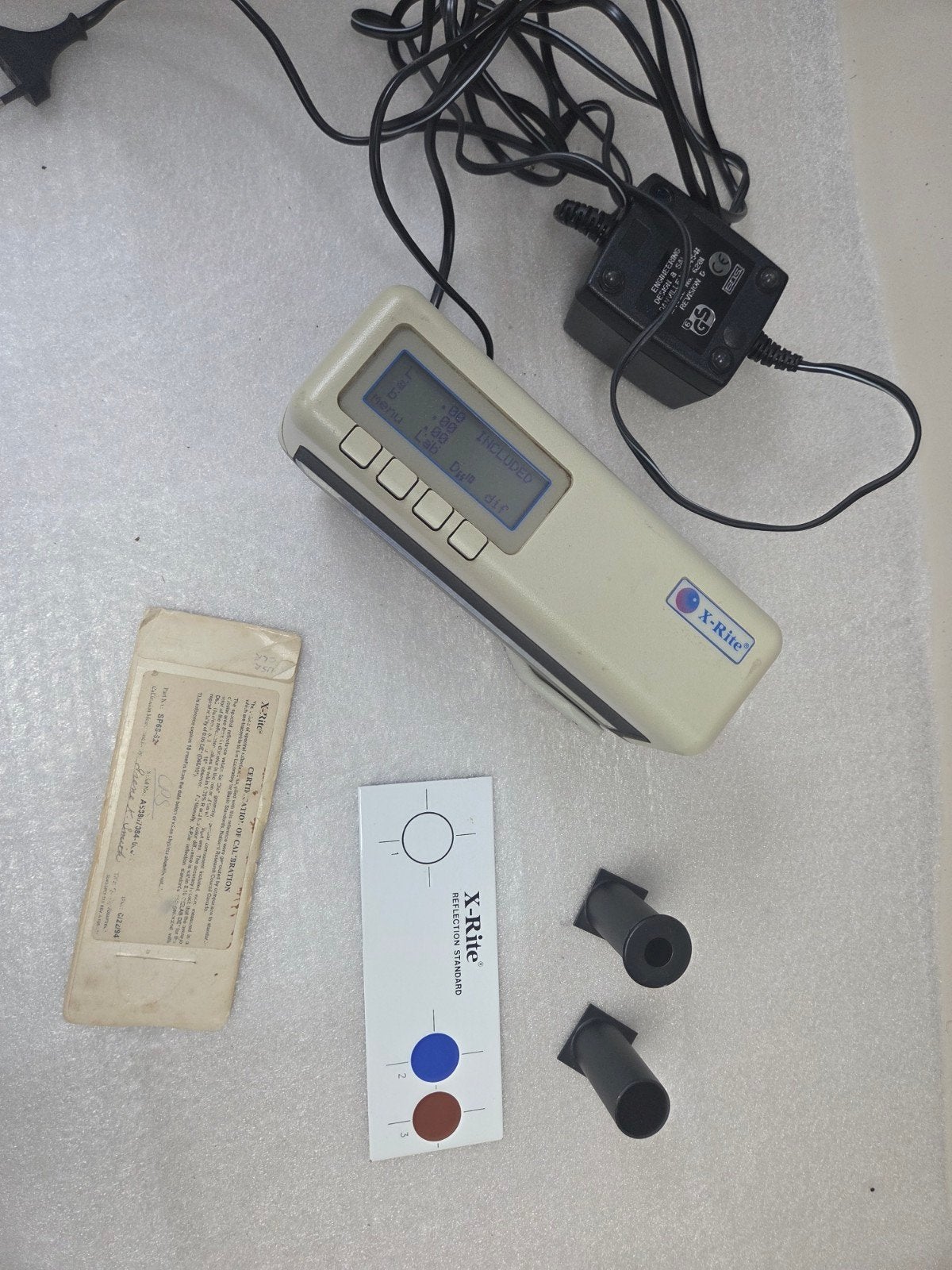 X-Rite SP78 Spectrophotometer - Kleurmeting, Ophalen