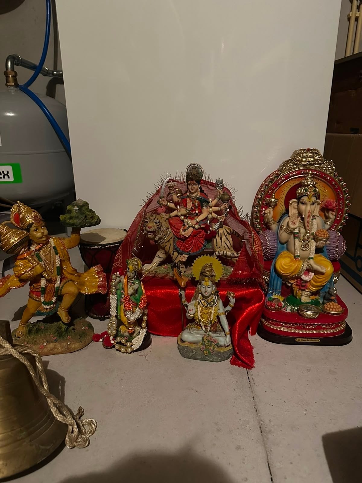 Grote collectie Hindoestaanse beelden en religieuze items, Ophalen, Gebruikt, Beeld(je), Hindoeïsme