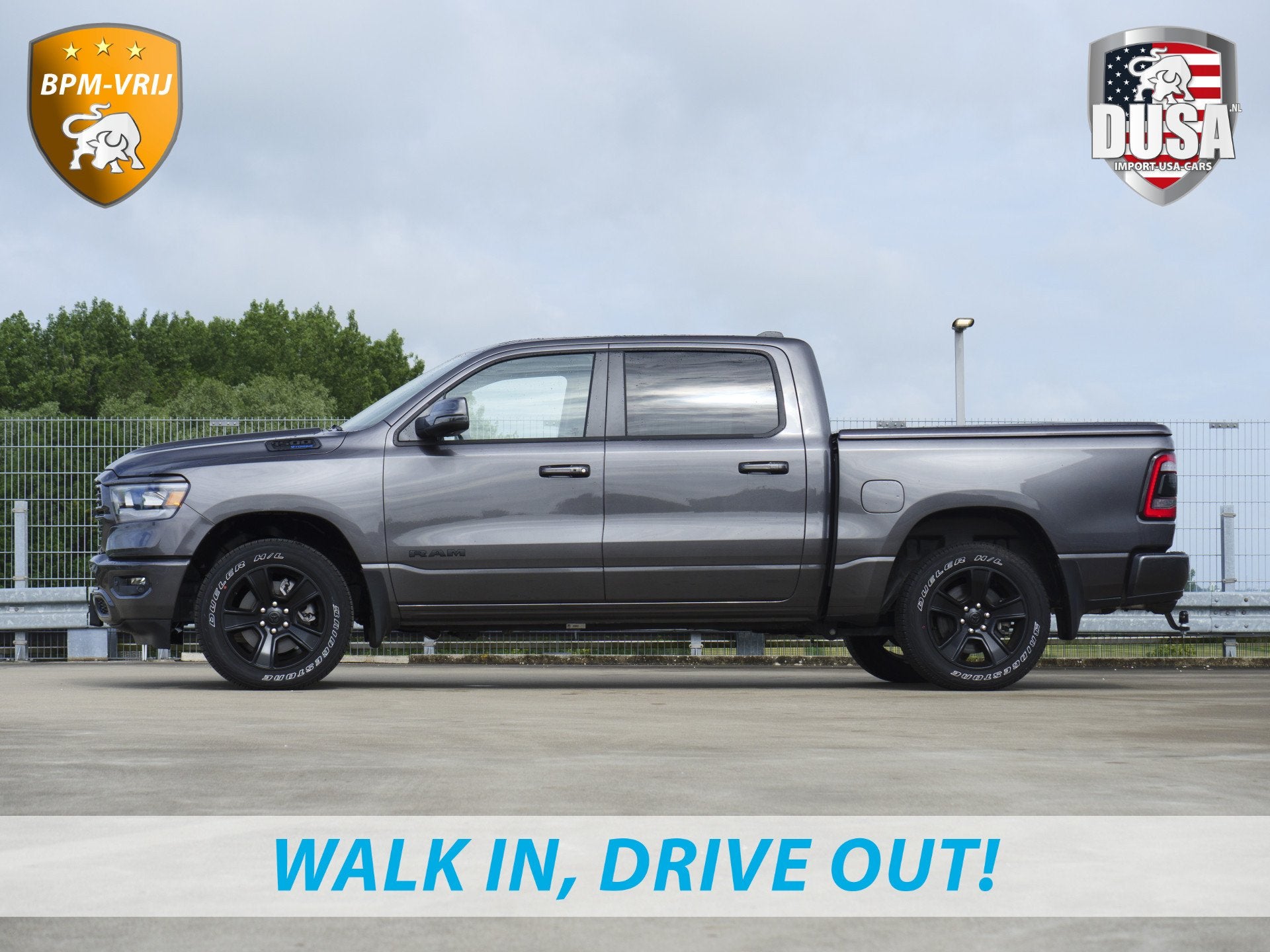 Dodge Ram 1500 | Laramie Sport | 5.7 V8 | HEMI | 4x4 | Crew, Auto's, Automaat, 5654 cc, Bedrijf, RAM 1500