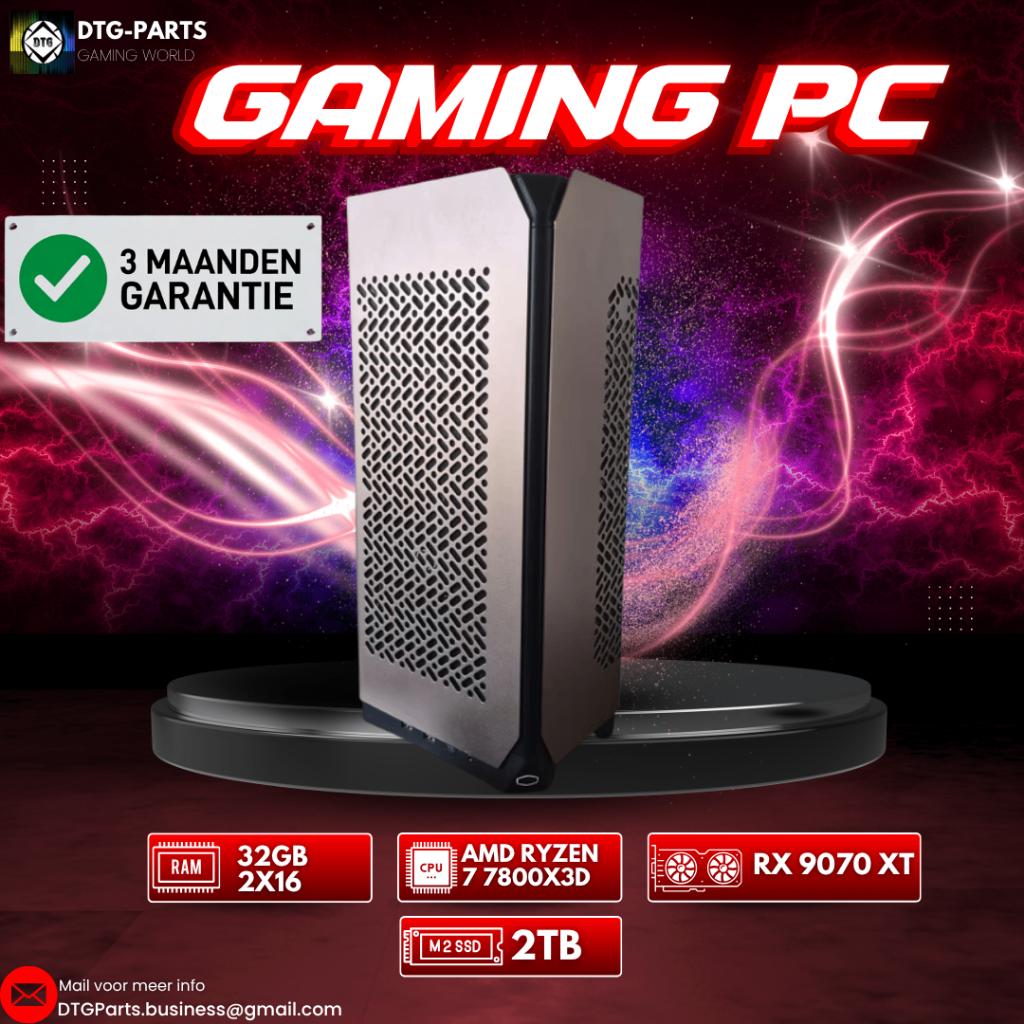 Gaming PC // RX 9070 XT & AMD Ryzen 7 7800X3D, 7604 HM, 32 GB, DTGParts.Business@gmail.com, Virtual Reality