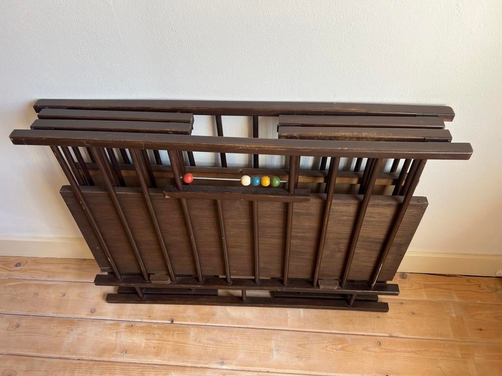 Vintage Kinderbox uit de jaren 60 - inklapbaar  80x100 cm, Kinderen en Baby's, Boxen, Ophalen, Zo goed als nieuw