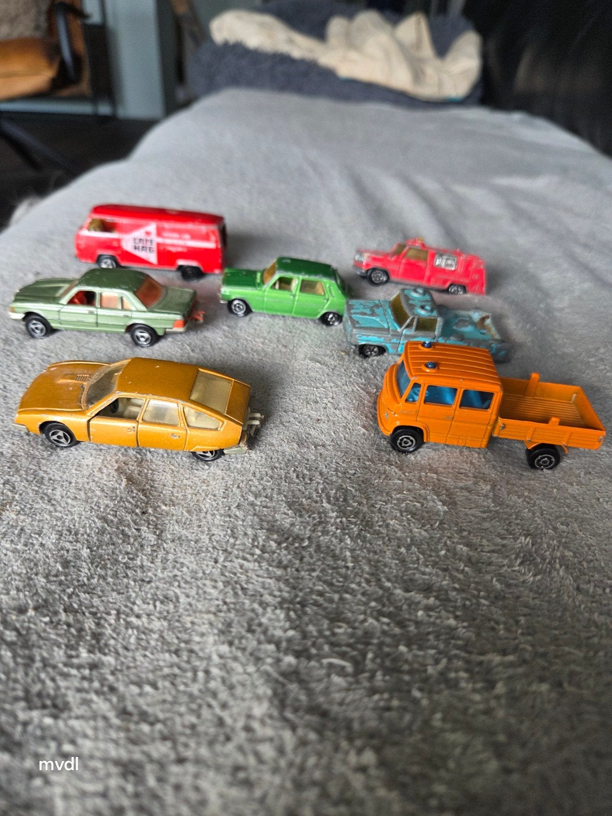 Vintage Speelgoedauto's - Matchbox/Corgi Stijl Collectie, Hobby en Vrije tijd, Modelauto's | 1:50, Ophalen of Verzenden, Gebruikt