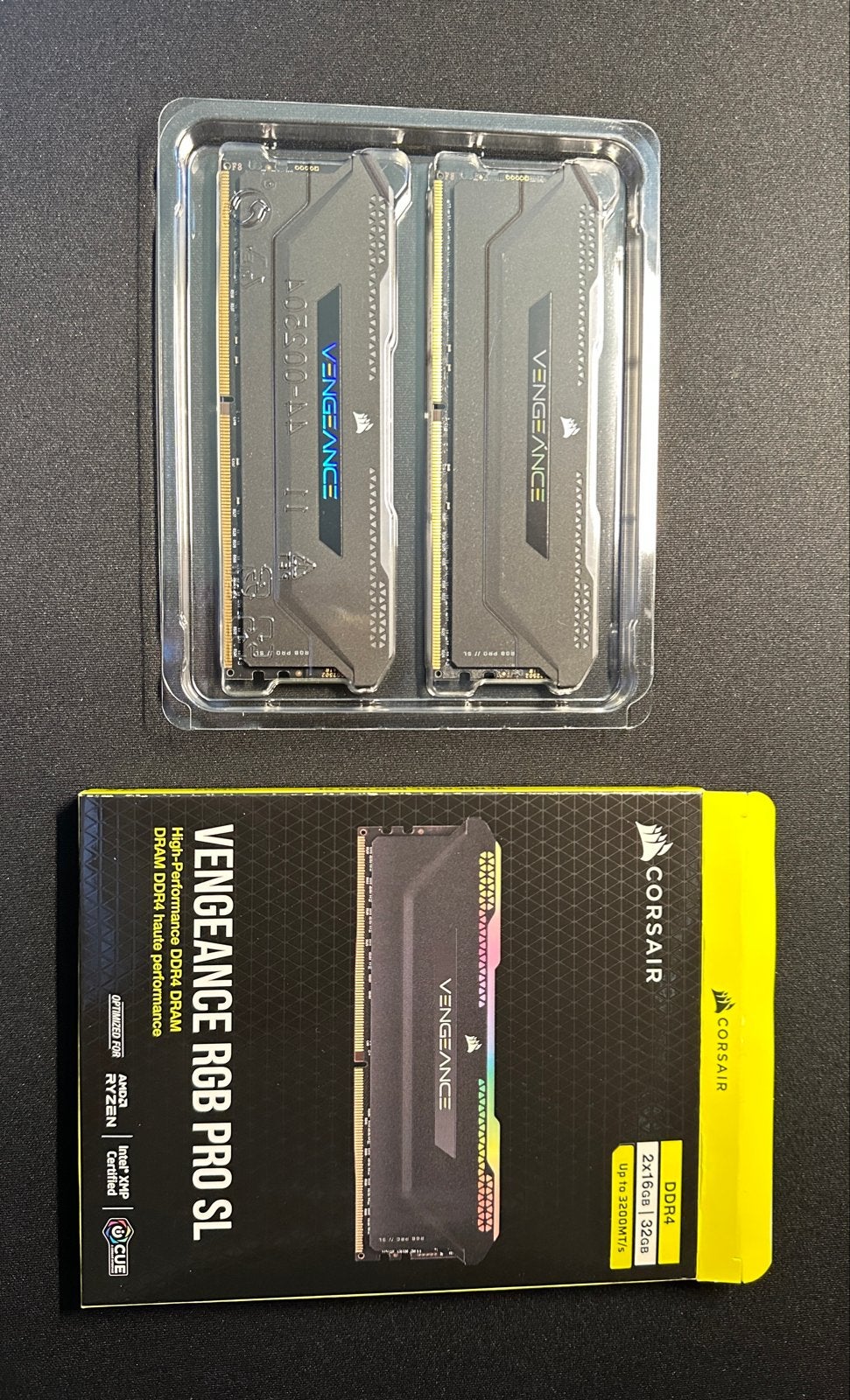 Corsair Vengeance RGB Pro SL 32GB (2x16GB) DDR4 RAM 3200MHz, 32 GB, Verzenden, DDR4, Zo goed als nieuw