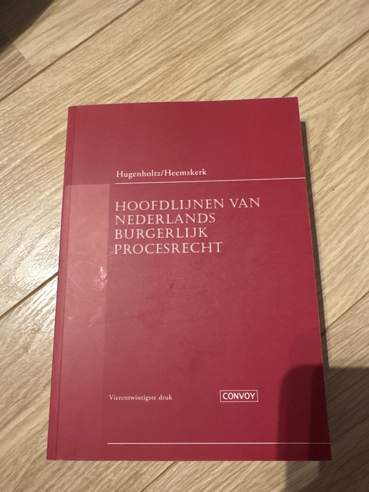 Hoofdlijnen Nederlands Burgerlijk Procesrecht, Boeken, Studieboeken en Cursussen, Ophalen of Verzenden, Gamma, Gelezen, WO