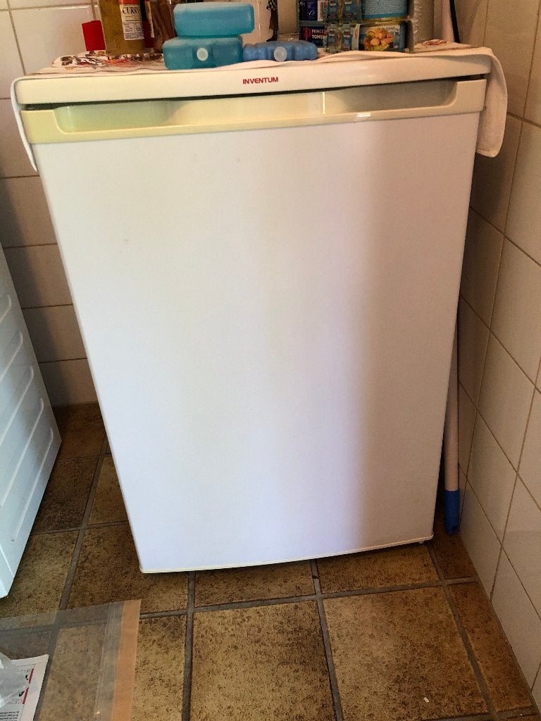 Inventum vrieskastje met drie laden, Ophalen, Gebruikt, Minder dan 60 cm, 85 tot 120 cm