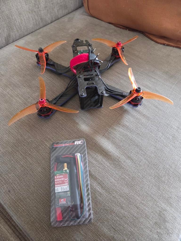 5" Eachine Wizard FPV Nw. motors/5.1props/600mw vtx Project, Hobby en Vrije tijd, Modelbouw | Radiografisch | Helikopters en Quadcopters
